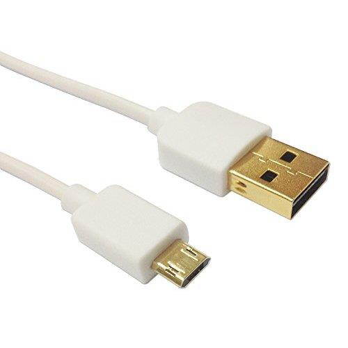 QVS QP2218R-6W 6Ft Reversible Usb-Reversible Micro-Usb Sync-Fast Chargerwhitecbl