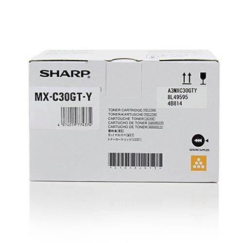 Sharp MXC-30GTY Toner yellow, 6K pages