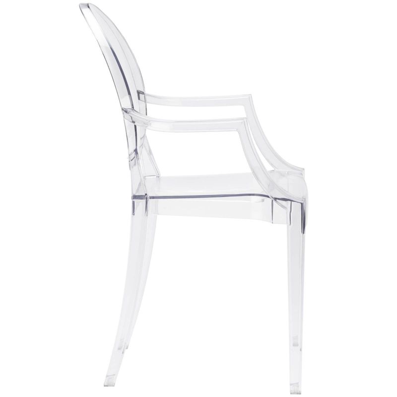 Set of 2 Janice Armchairs Clear - Poly & Bark
