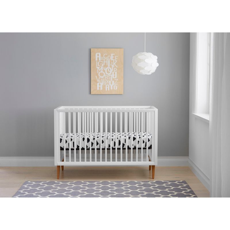 Kolcraft Roscoe 3-in-1 Convertible Crib - White