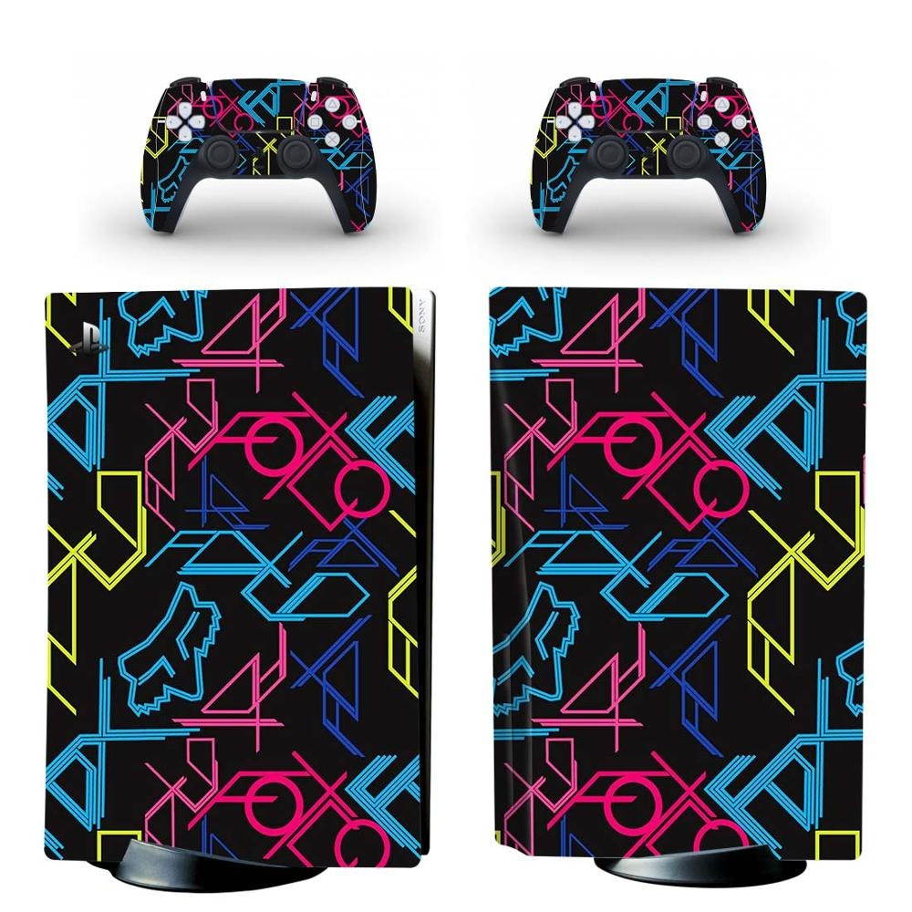Great Wave PS5 Standard Disc Edition Skin Sticker Decal Cover for PlayStation 5 Console & Controllers PS5 Skin Sticker