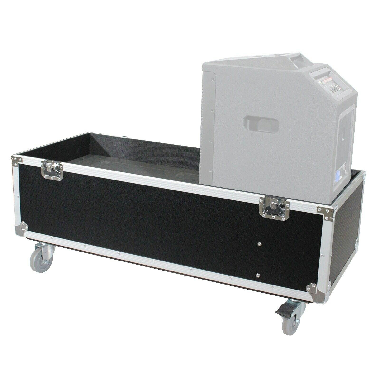 Flight/Road Case for 2 EV Evolve 50 Compact Array Systems W/Wheels ATA Style