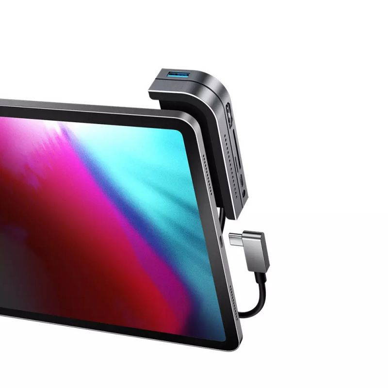 Baseus Multifunctional Type-C HUB Converter USB C HUB to USB 3.0 for iPad Pro Type C HUB for MacBook Pro Docking Station Multi 6 USB Ports