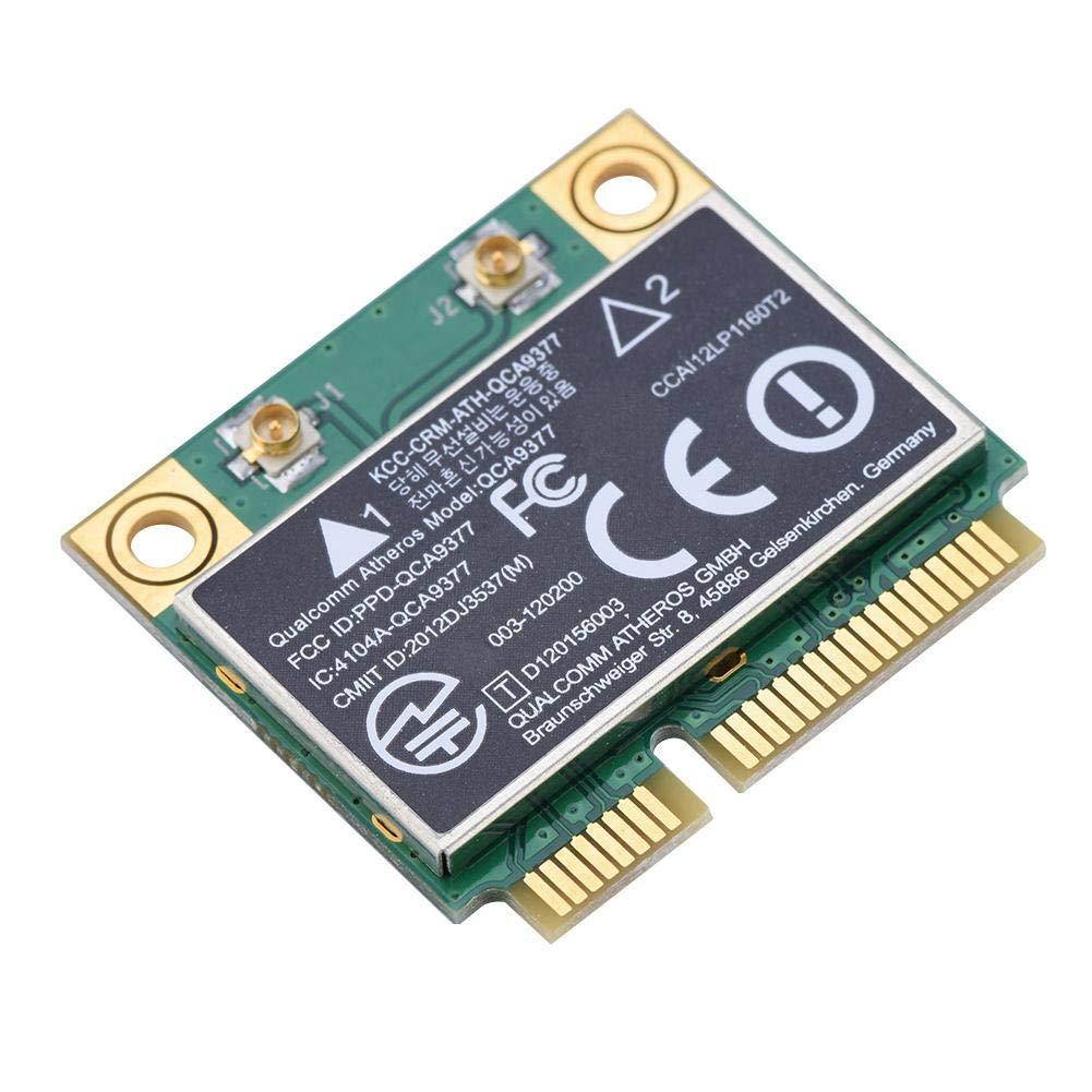 Zerone PCI-E Network Adapter Card, WiFi Card Dual Band 2.4G/5Ghz Network Card 433Mbps WiFi Mini PCI-E Wireless Card