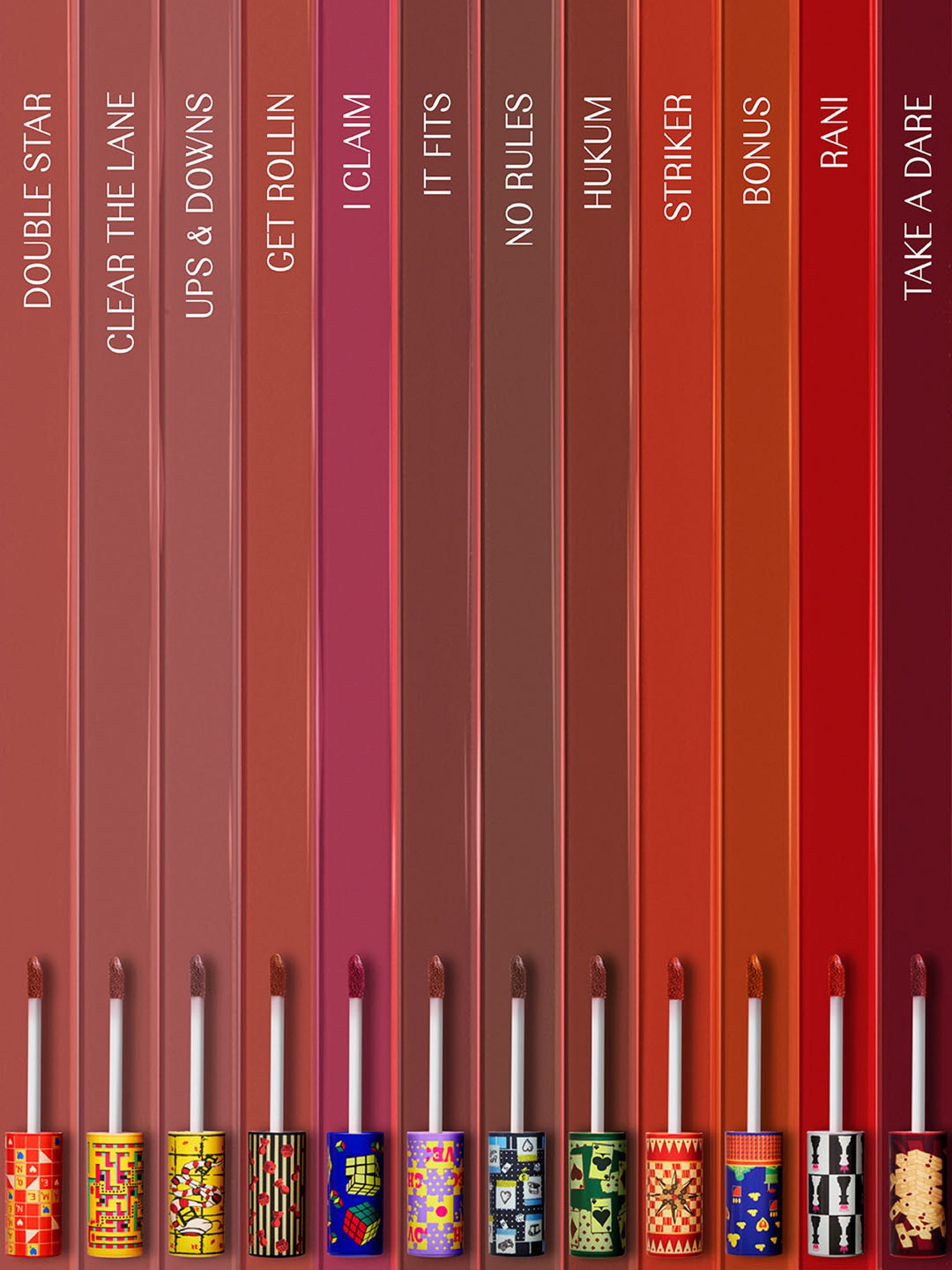 LoveChild Masaba Game On! Mad-Matte Liquid Lipstick Get Rollin - 5 ml