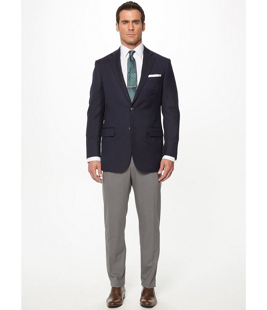 John Varvatos Slim Fit Solid Wool Sportcoat