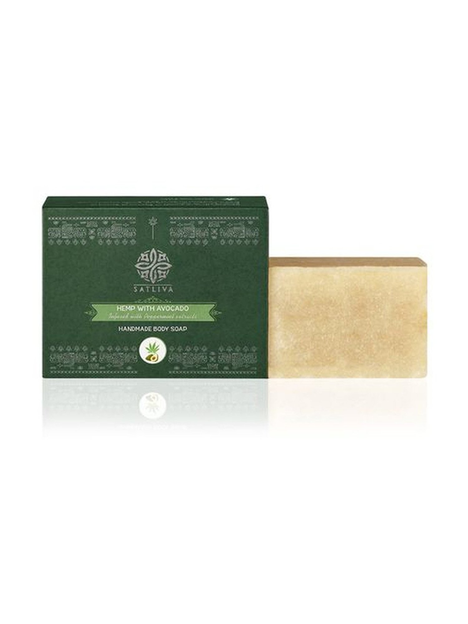 Satliva Hemp with Avocado Soap Bar - 100 gm