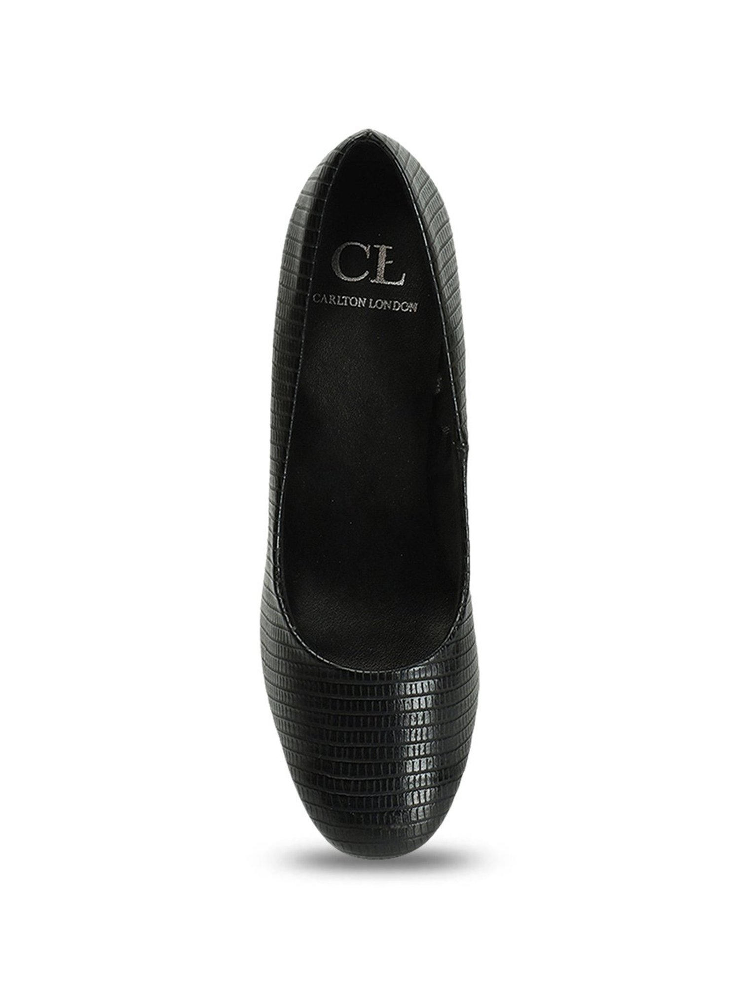 Carlton London Women's Black Casual Pumps