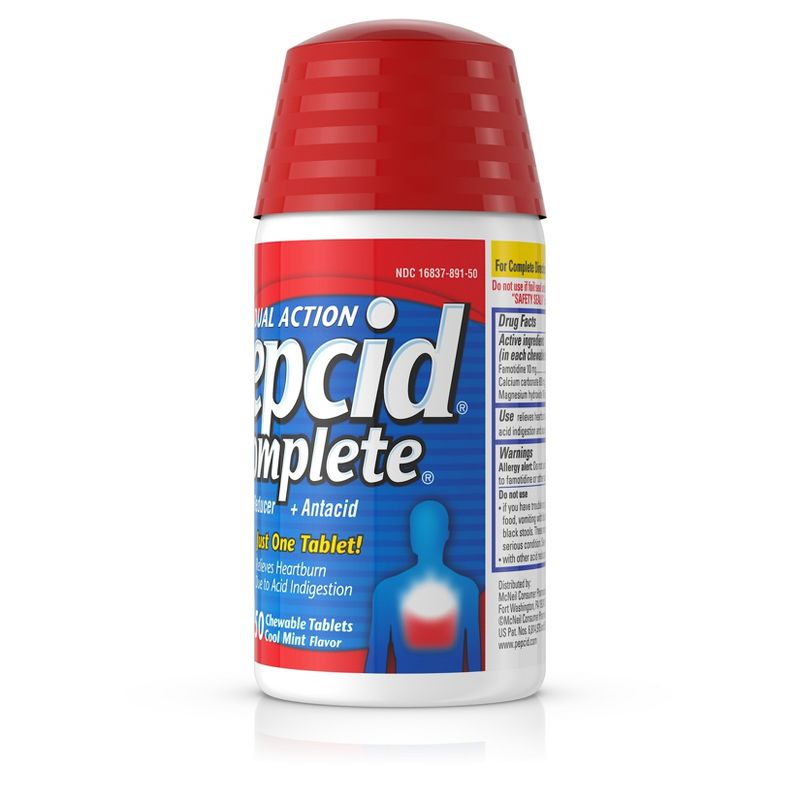 Pepcid Complete Tablets Mint - 50ct