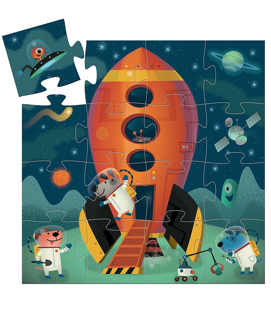 Djeco Spaceship Puzzle