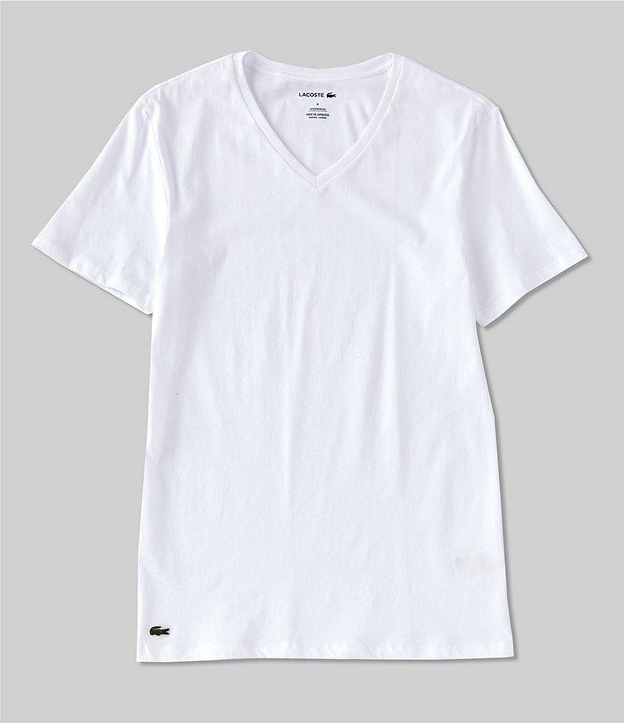 Lacoste V-Neck Slim Fit Essential T-Shirt 3-Pack