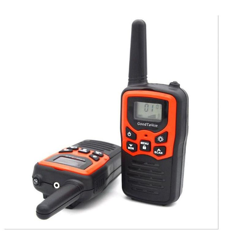 Walkie Talkies 22 Channels With 99 Privacy Codes 6v Battery Operated up to 5 Miles Range For Hiking, Hunting, Fishing, Outdoor, Indoor (Set of 2)