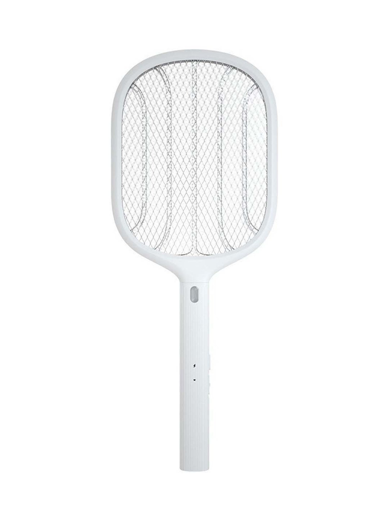 yage 2in1 Electric Insect Killer Racket with USB Charging (White)