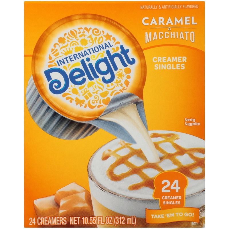 International Delight Caramel Macchiato Coffee Creamer - 24ct