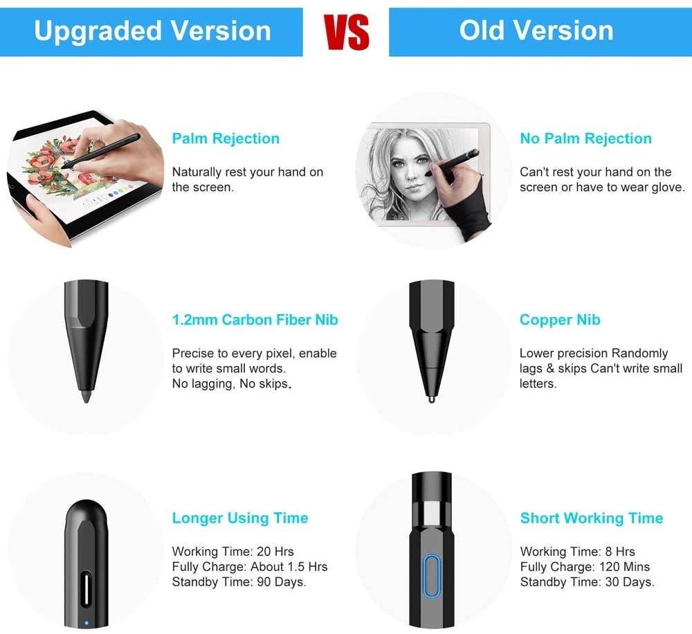 AICase Touch screen Gloves Cashmere Winter Warm Thick Knit