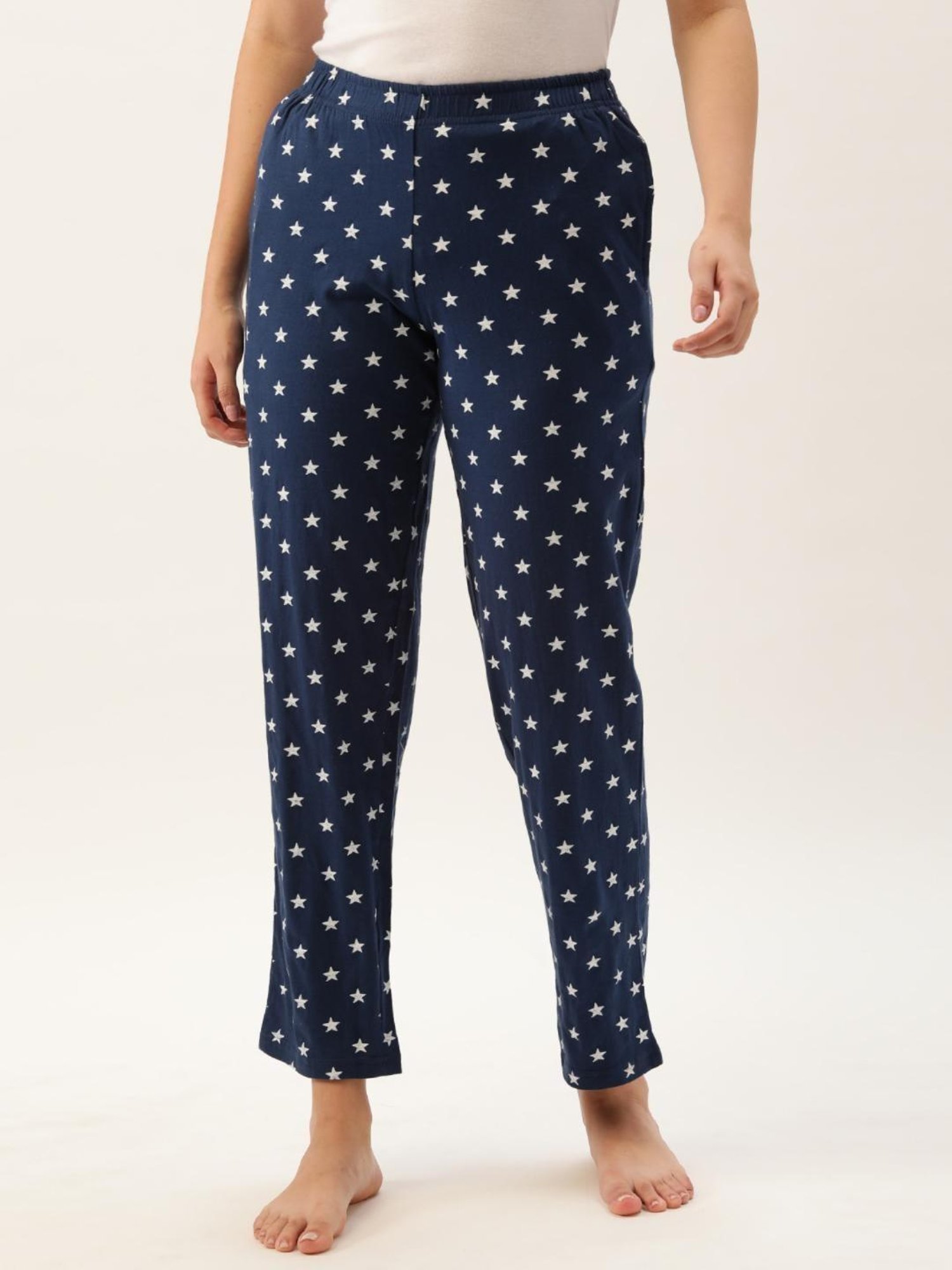 Clt.s Navy Printed Pajamas