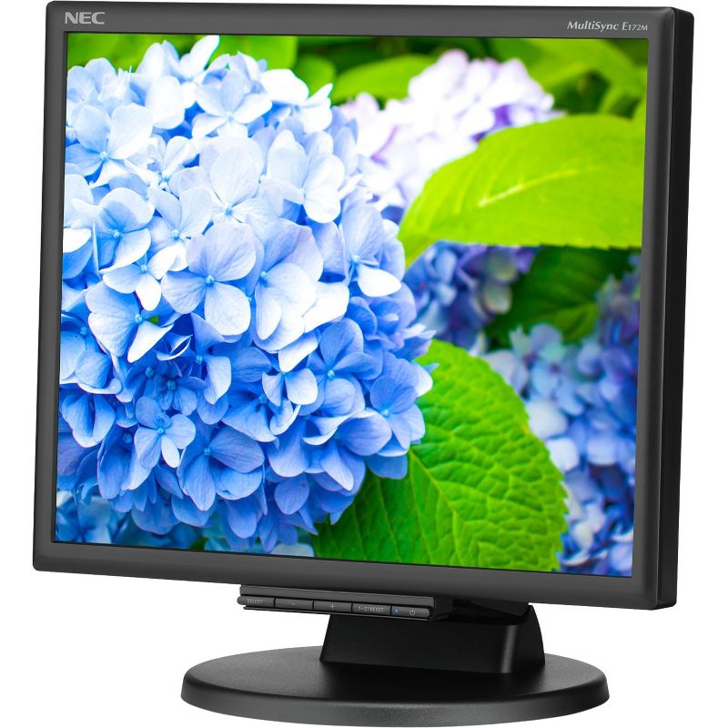 NEC Display E172M-BK 17" SXGA LED LCD Monitor - 5:4 - Black - Twisted nematic (TN) - 1280 x 1024 - 16.7 Million Colors - 250 Nit Typical - 5.50 ms