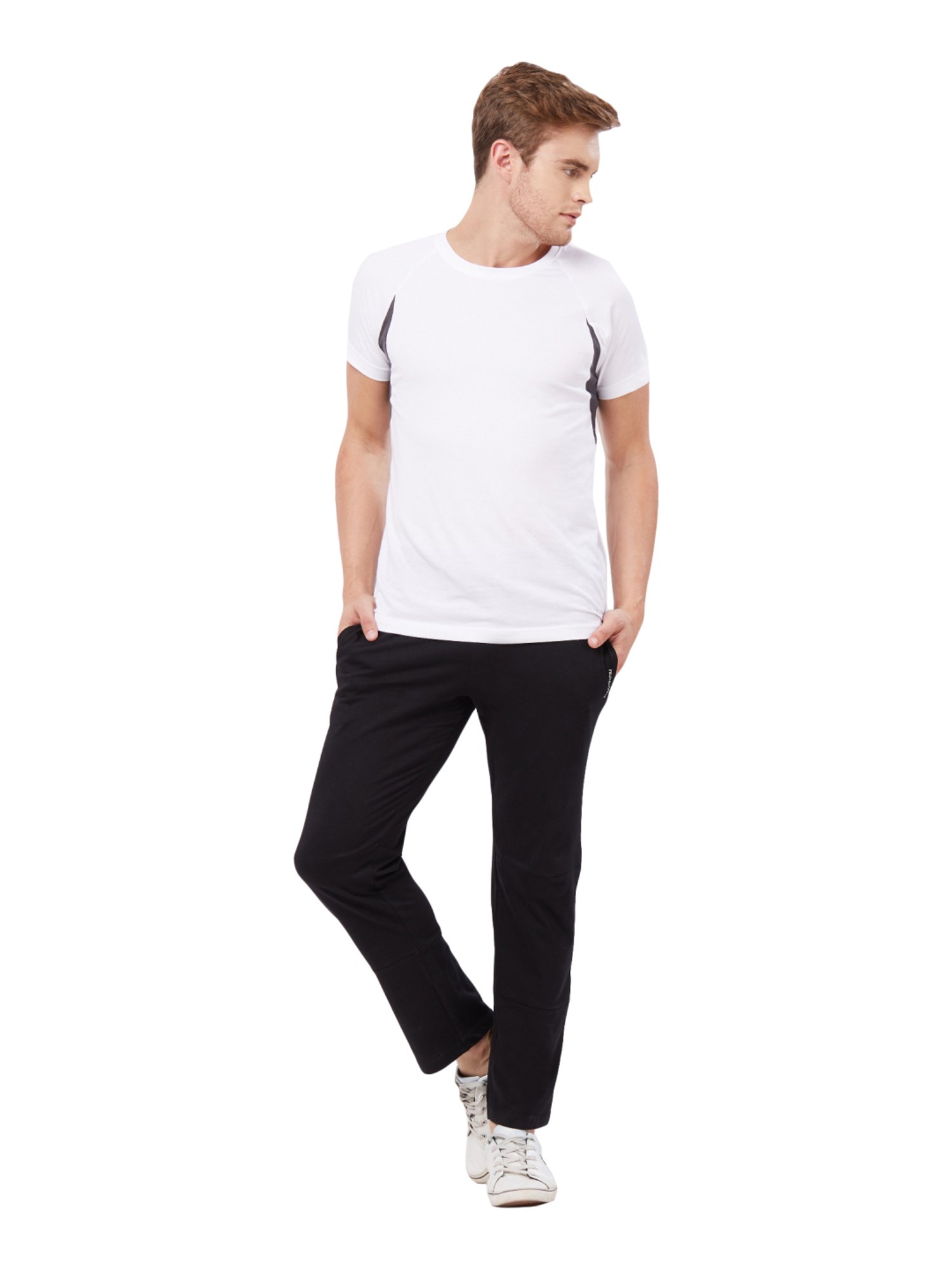 Fruit of the Loom Navy Regular Fit Trackpants