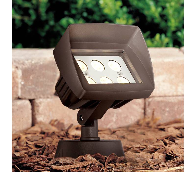 Solar Portable Garden and Pathway Light Amber/White - Techko Maid