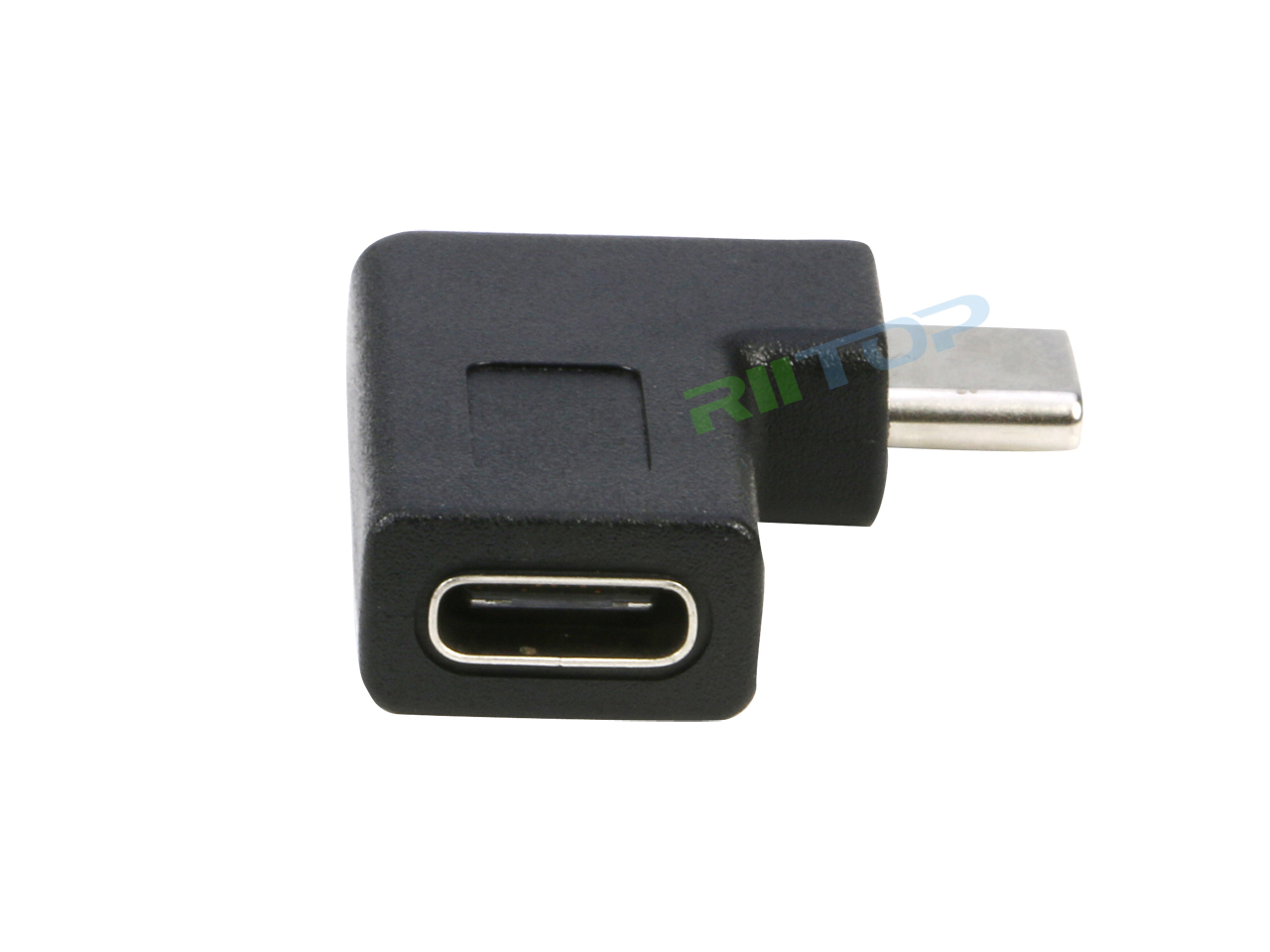 2 Pack USB 3.1 Type C Male to Female Extension Adapter Right&Left Angled 90 Degree for MacBook/Pro,Surface Book 2,Galaxy S10/S9/S9,Oculus Quest Link