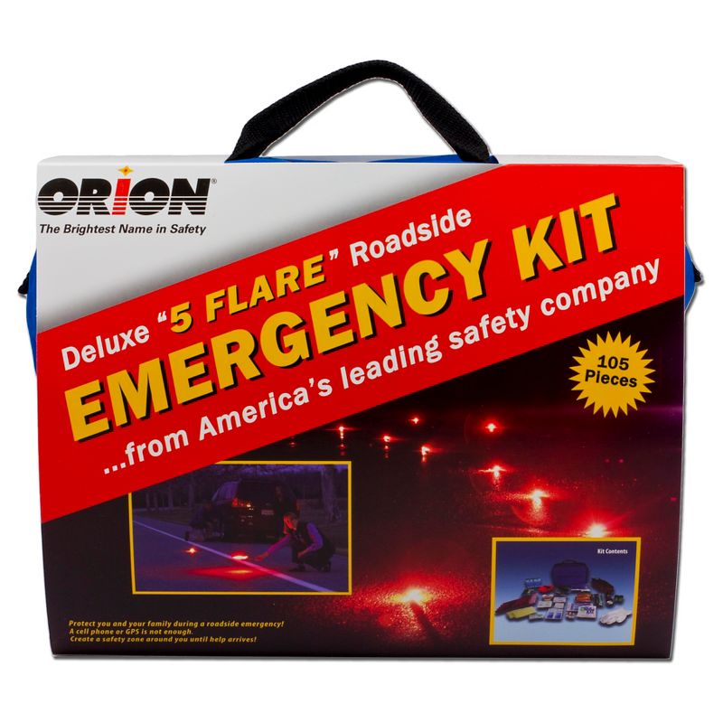 Orion 105pc Deluxe Roadside Emergency Kit