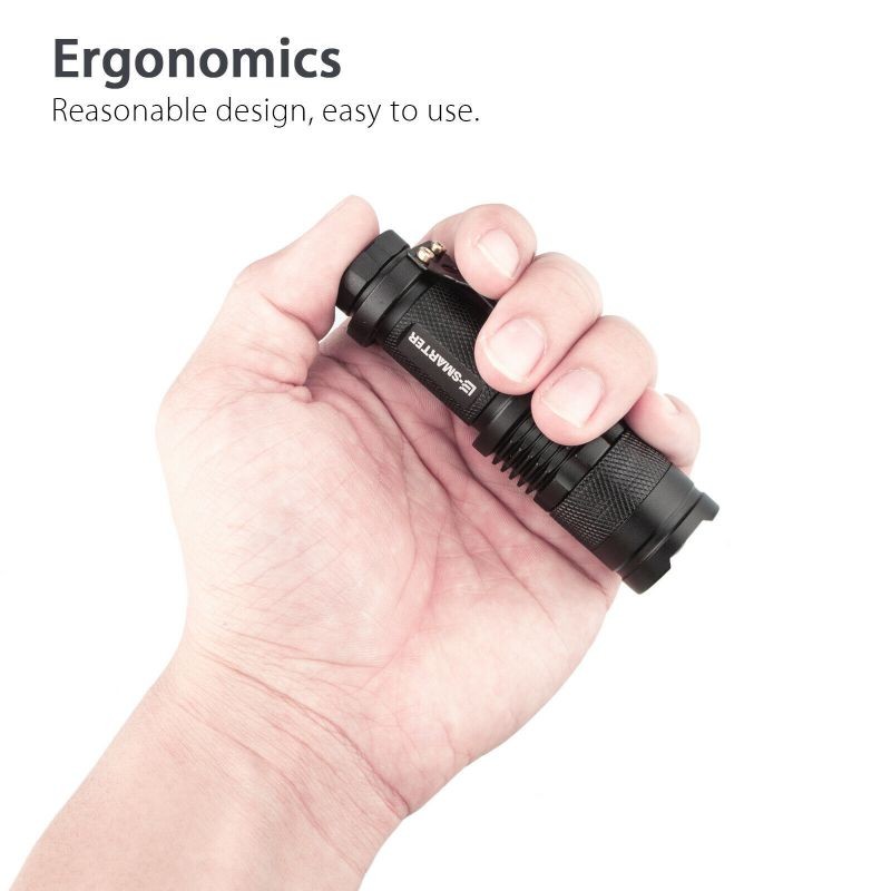 365nm LED High Powered UV Lamp Black Light Ultra Violet Flashlight Super Bright