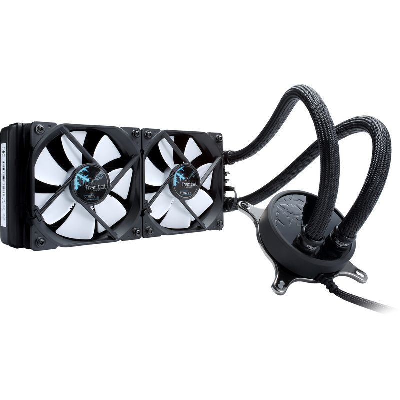 Fractal Design Celsius S36 Cooling Fan/Radiator/Pump - 3 x 120 mm - 87.6 CFM - 32.2 dB(A) Noise - Liquid Cooler Cooler - LLS Bearing