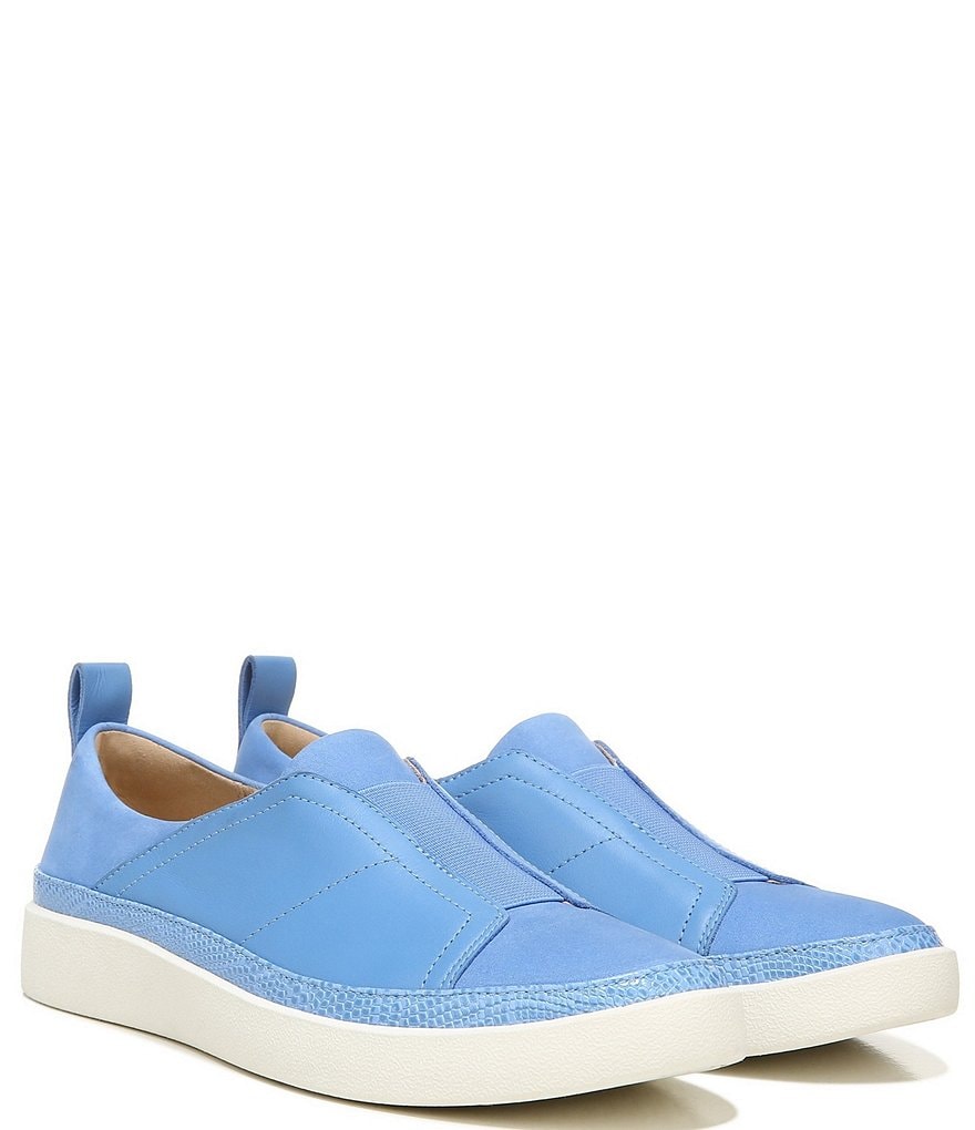 Vionic Zinah Leather Slip-On Sneakers