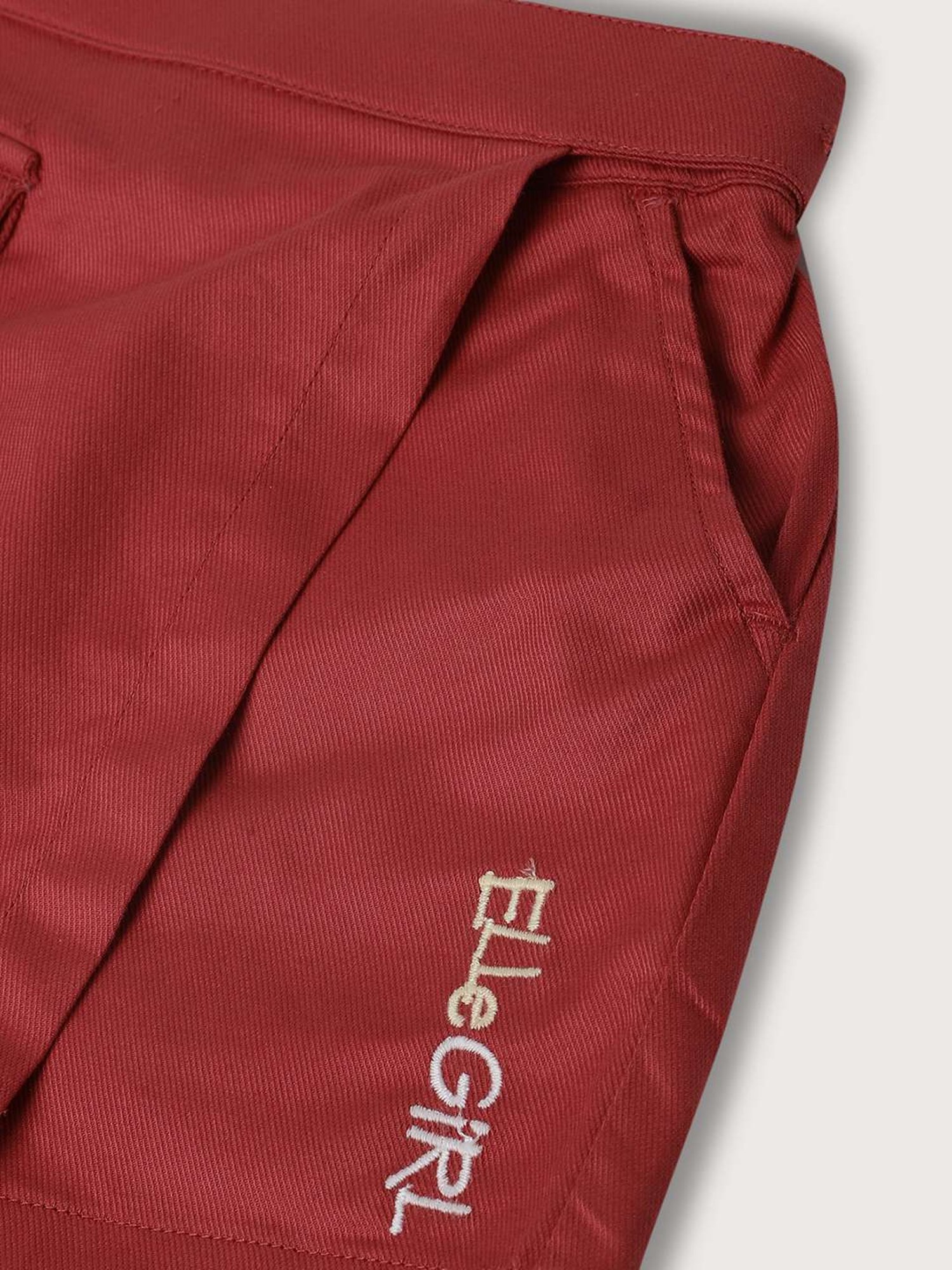 MINIKLUB Kids Blue Cotton Embellished Skirt