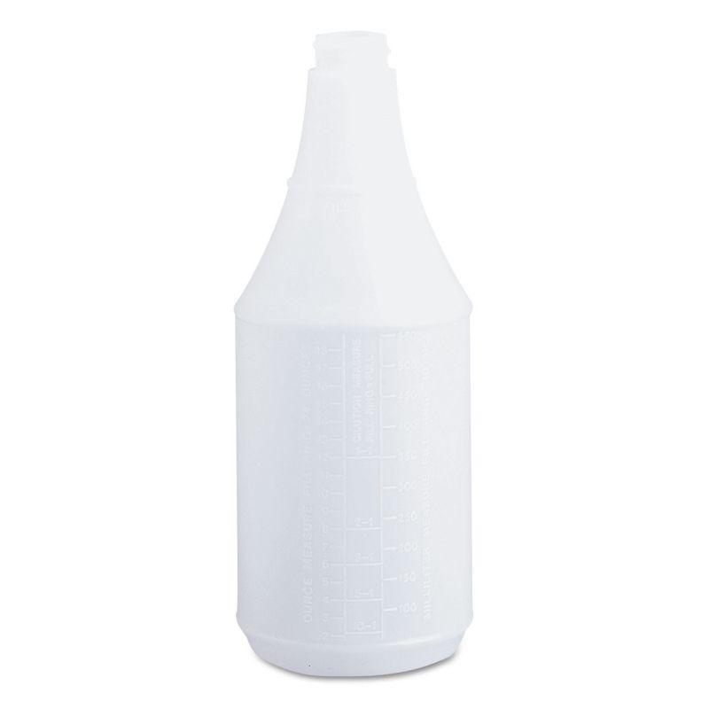 Boardwalk Embossed Spray Bottle 24 oz Clear 24/Carton 00024