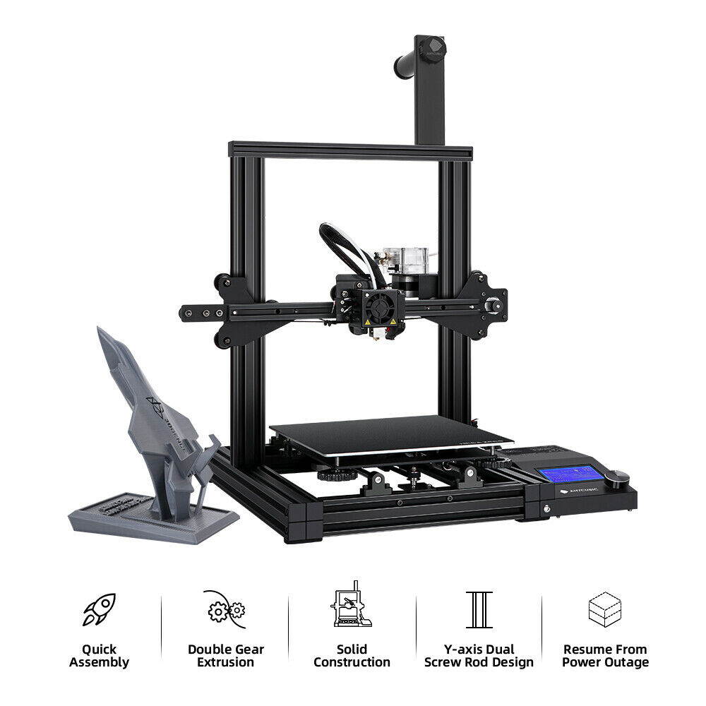 Sale! Anycubic 3D Printer Mega Zero High Precision Resume Print 220*220*250mm3