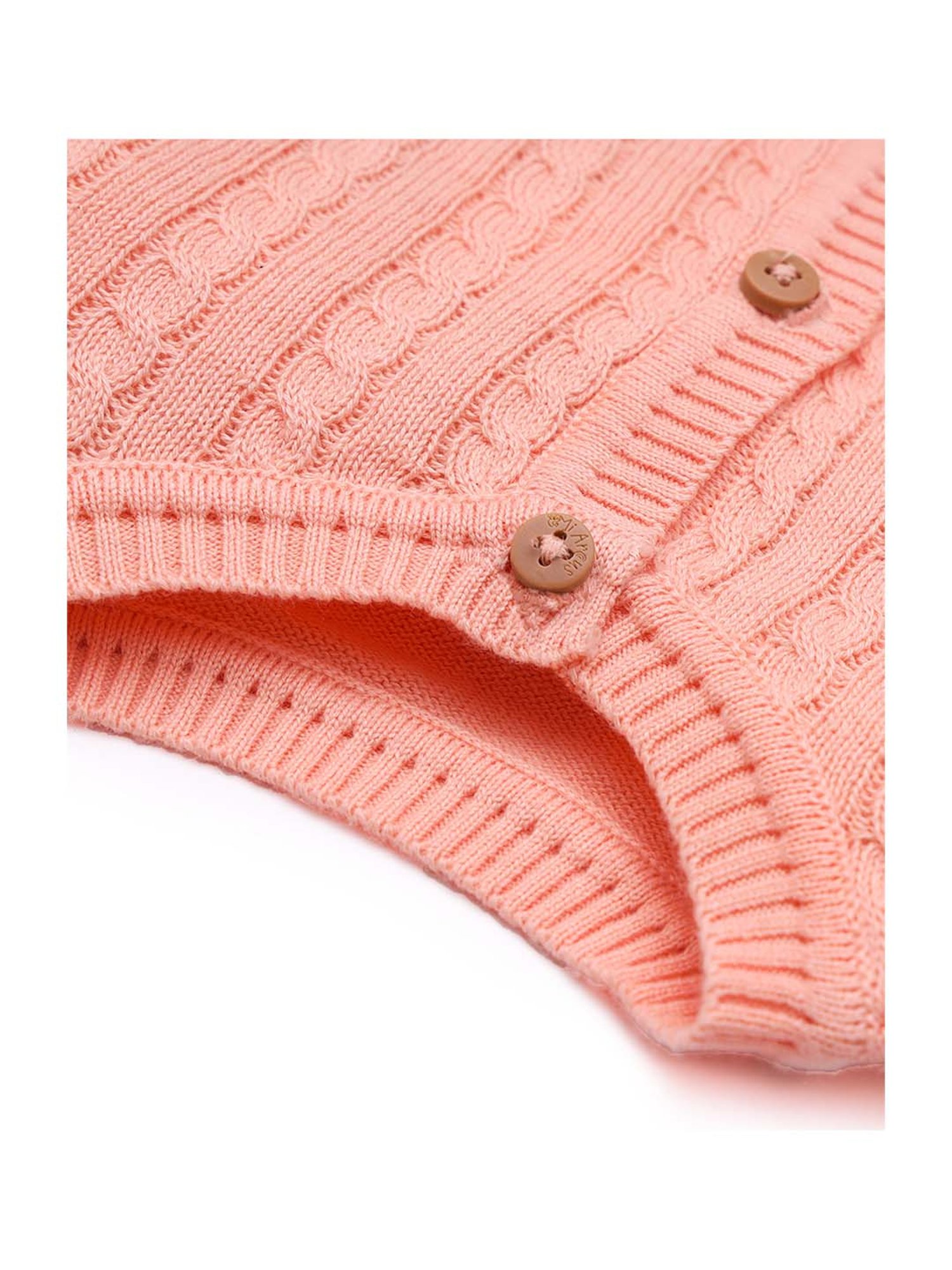 Nino Bambino Kids Red & Pink Printed Full Sleeves Jacket