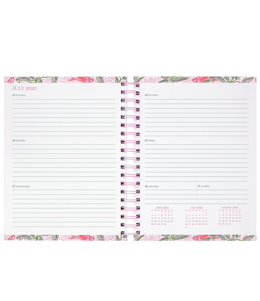 Lilly Pulitzer Cabana Cocktail 17 Month Large Agenda