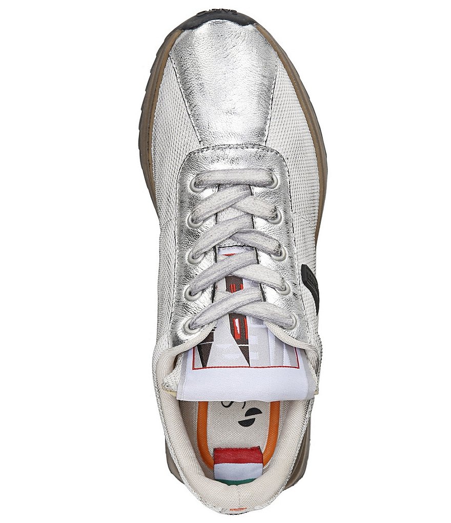 Sarto by Franco Sarto Venice Leather Lace-Up Wedge Sneakers