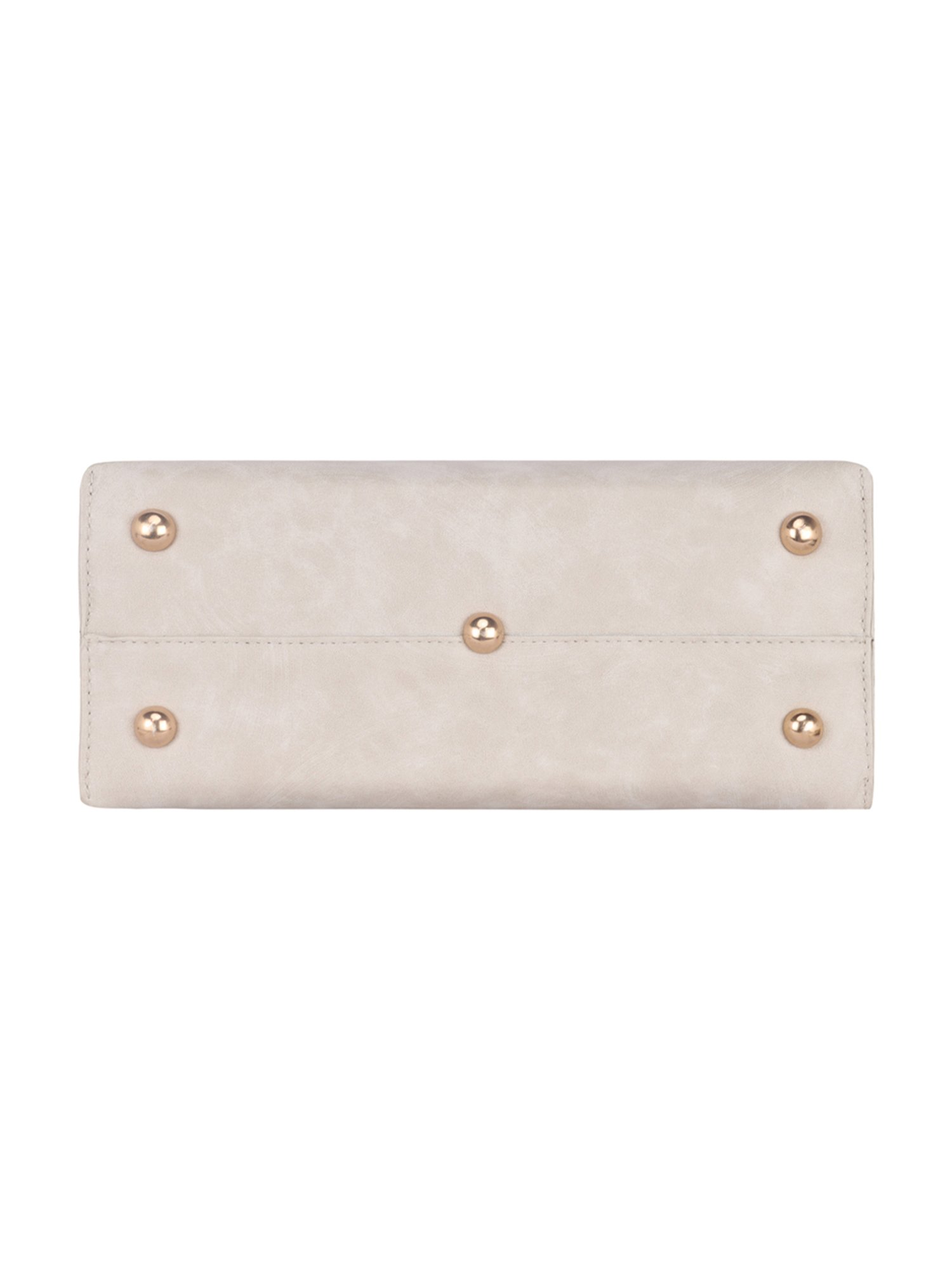 Eume Rose Off white Leather Cross Body Bag