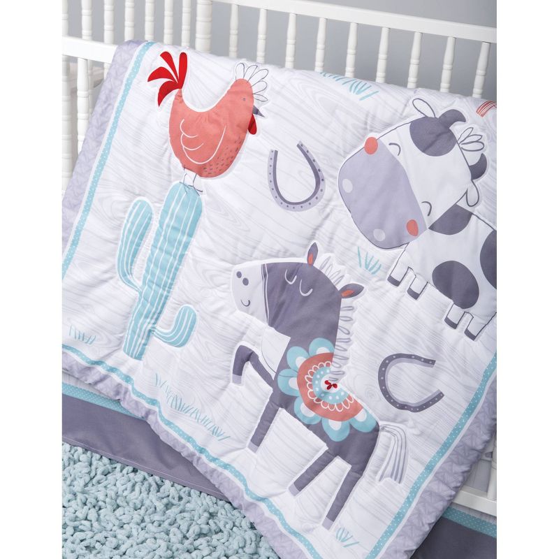 Dr. Seuss Book Club 4 Piece Crib Bedding Set