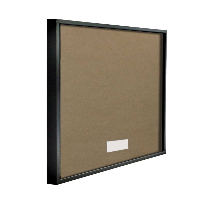 11"x1.5"x14" Baby Elephant with Blue Balloon Framed Giclee Texturized Art - Stupell Industries