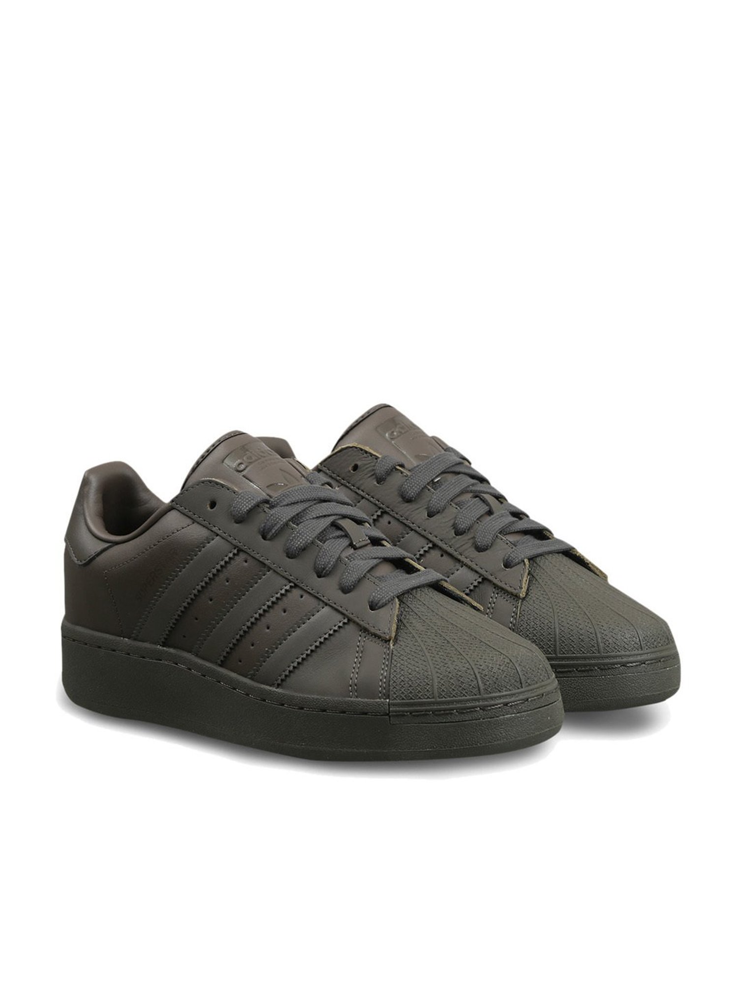 Adidas Originals Men's SUPERSTAR XLG Charcoal Grey Casual Sneakers