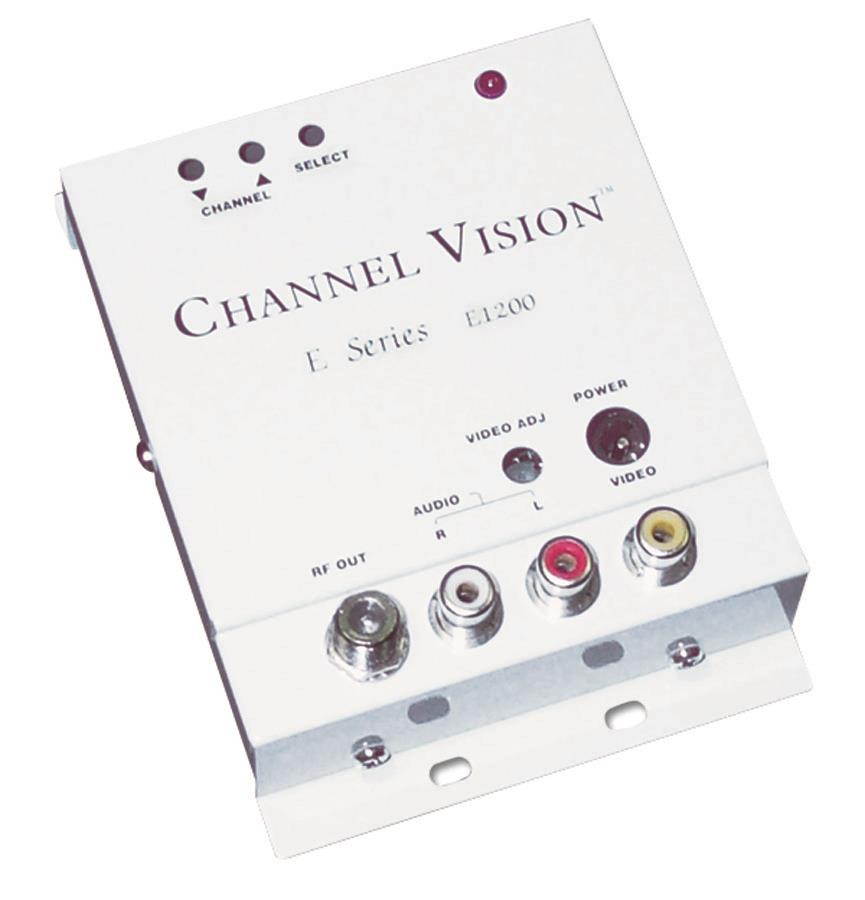 CHANNEL VISION E1200 Single Channel RF modulator