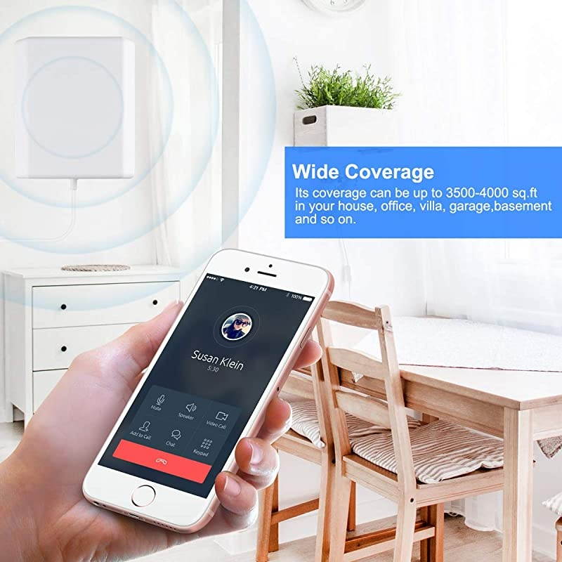 Cell Phone Signal Booster 5G 4G LTE Cell Phone Booster Cell Signal Booster Cell Booster Extender Mobile Signal Repeater Amplifier