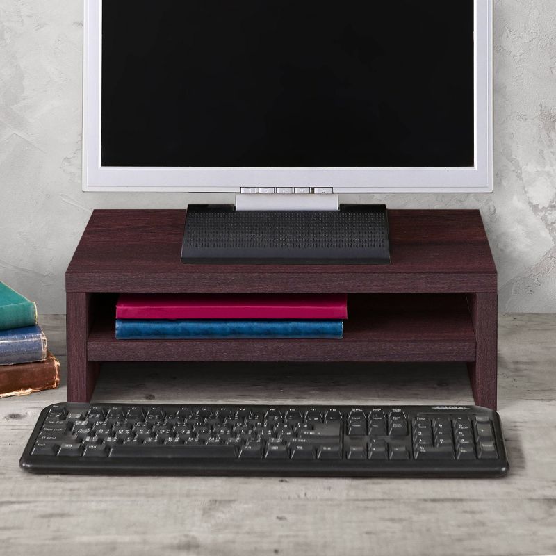 Amer Adjustable Monitor Mount, Up to 24", Black (AMR2CV) 