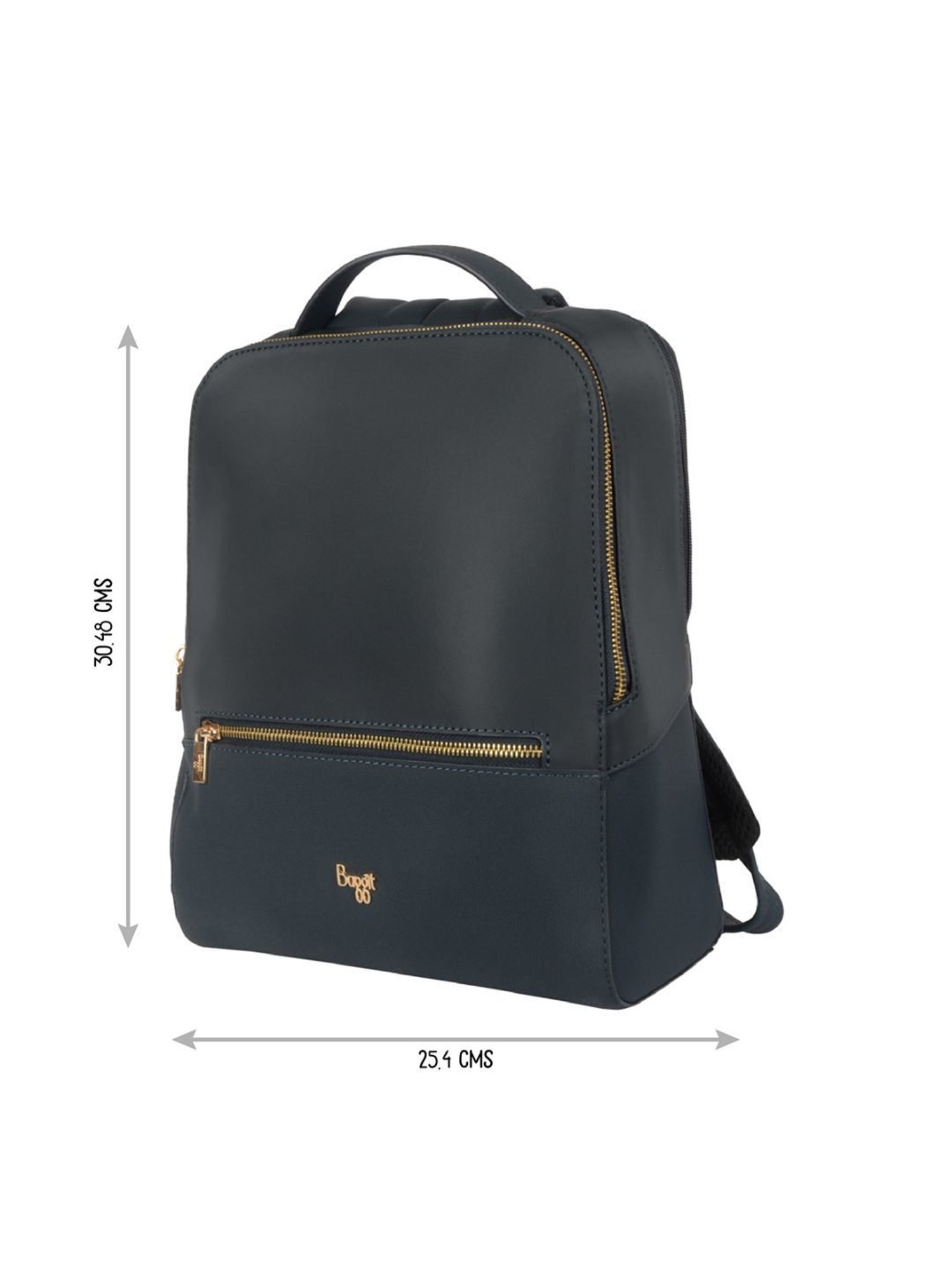 Baggit Navy Solid Medium Backpack