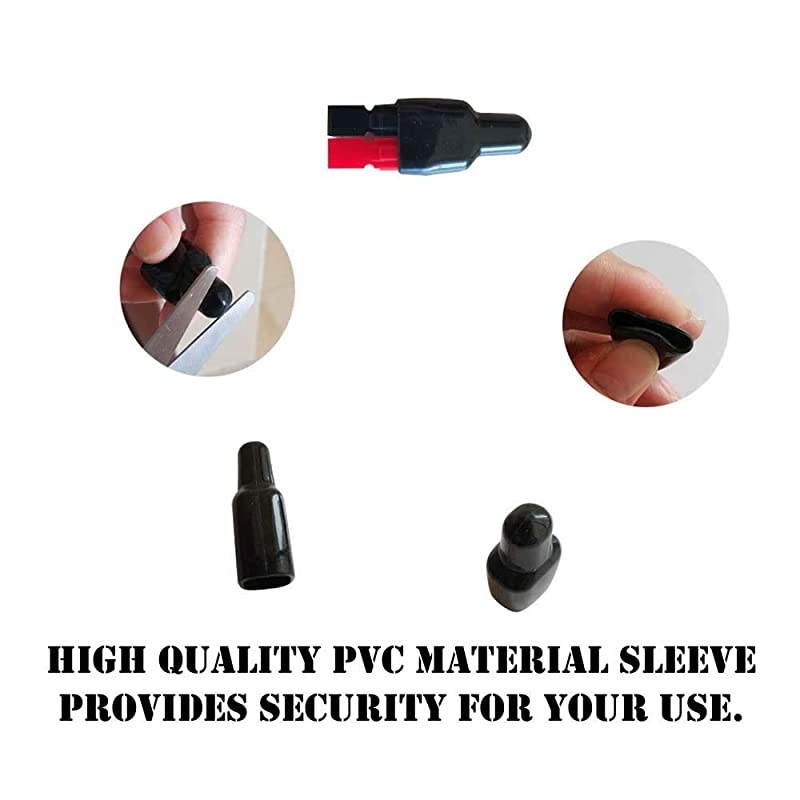 Pair 45A Quick Disconnect Power Terminals Connectors Quick Connect Battery Connector Modular Power Connectors Set Compatible with Anderson Powerpole