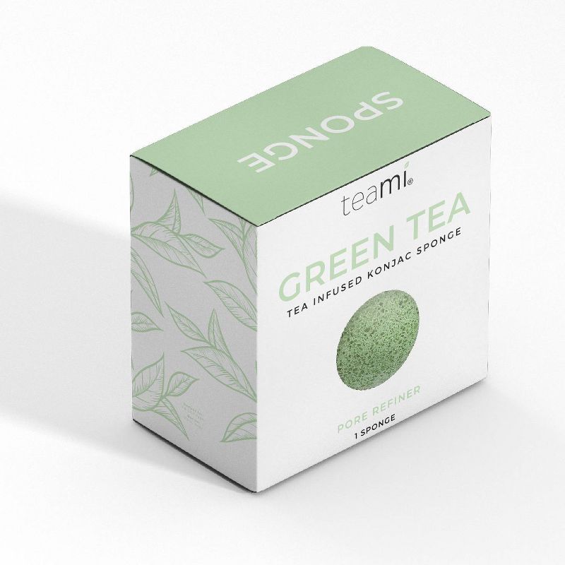 Teami Tea Infused Konjac Sponges - Green Tea - 1ct