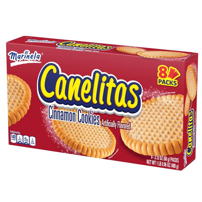 Marinela Canelitas Cinnamon Cookies - 8ct