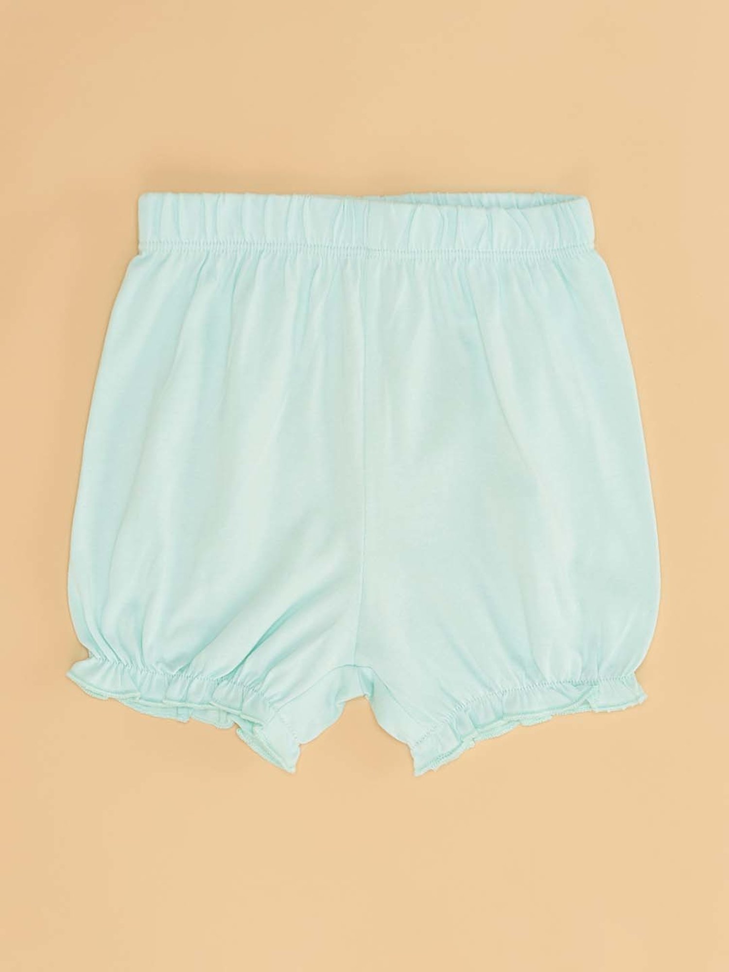 YU by Pantaloons Kids Pink & Blue Cotton Regular Fit Top Set