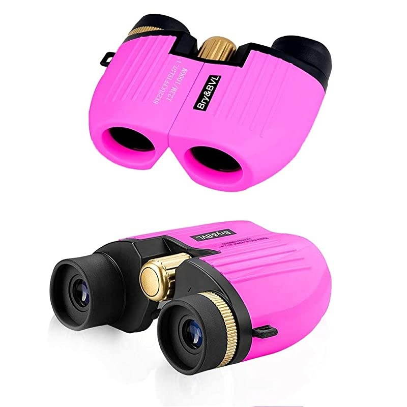 for Kids - High Resolution, Shockproof &ndash; 8X22 Kids for Bird Watching, Best Toys for Boys, Girls &ndash; Real Optics Set for Outdoor Toddler Games &ndash; Detective and Spy Kids Toys