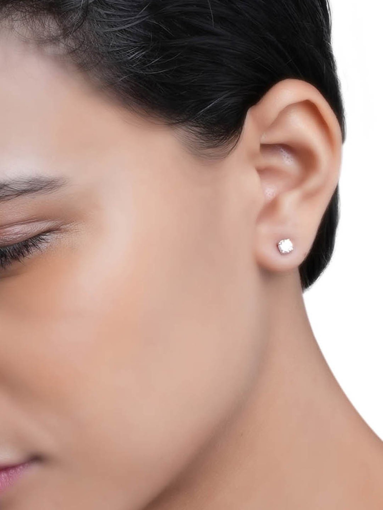 Juicy Couture Silver Emily Stud Earrings