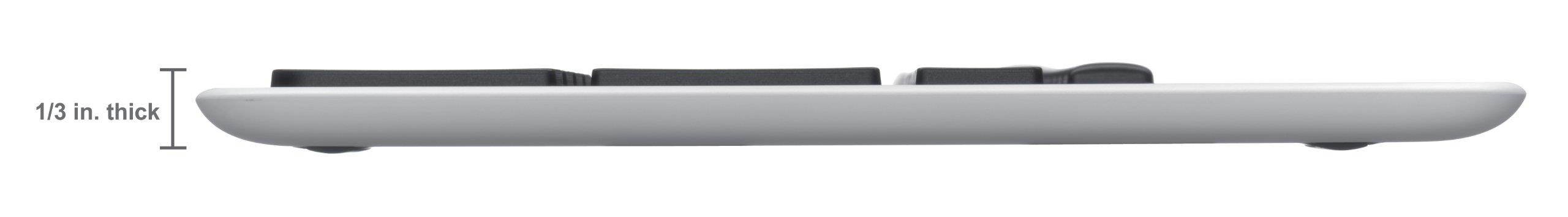 NEW Logitech 920-003472 K750 Thin Solar Wireless Keyboard KB for MAC SILVER