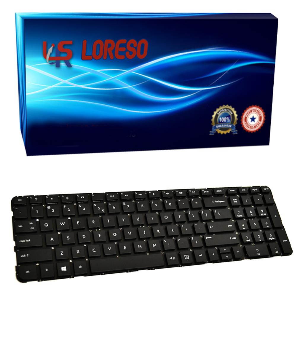 Laptop Keyboard HP Pavilion dv6-7082eg dv6-7084la dv6-7086la dv6-7090ef dv6-7090el dv6-7090sf dv6-7093eo Black, With Frame - (Loreso Replacement Part)
